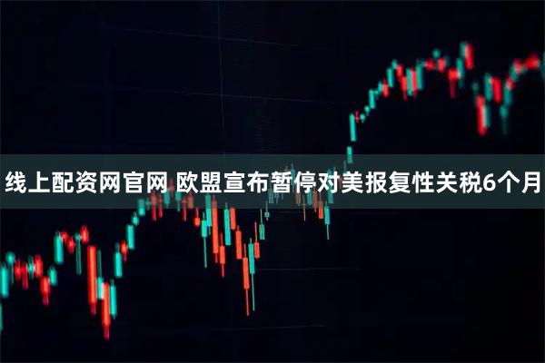 线上配资网官网 欧盟宣布暂停对美报复性关税6个月